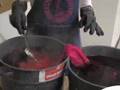 Ombre Fabric Dyeing (Otis College of Art and Design)