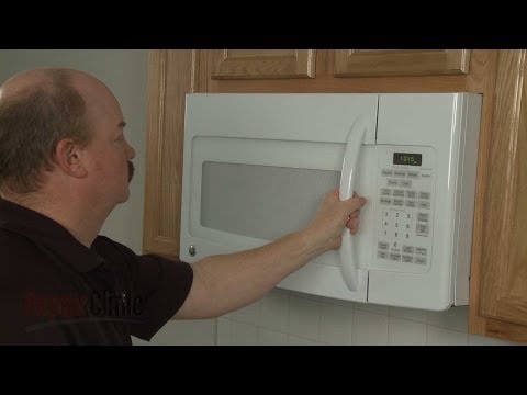 how to tighten door handle on ge refrigerator