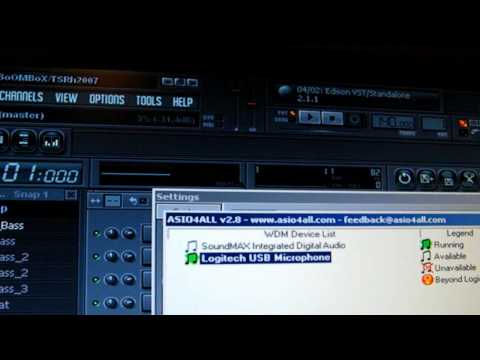 video-linktoworks-How To connect Guitar Hero mic To pc : Fl studio and...
