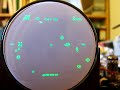 Asteroids Game on Scope Tube