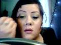 Grünbraunes Augen MakeUp