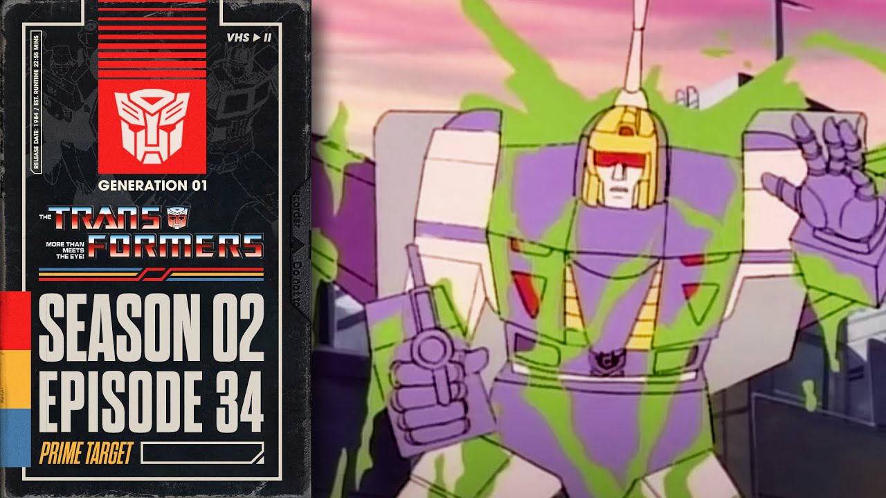 Prime Target | Transformers: Generation 1 | Season 2 | E34 | Hasbro Pulse
