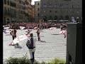 Trofeo Marzocco Bandierai degli Uffizi Piazza Signoria