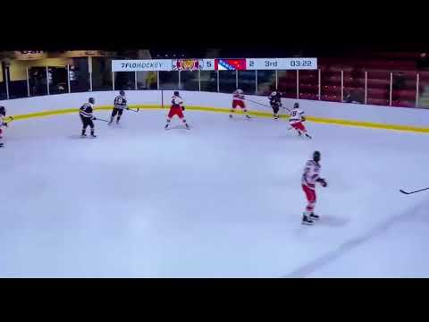 Daud takes away the puck and dribbles around his opponent leaving him no choice but to watch!