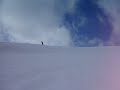 snowboarding trying a fs rodeo 720