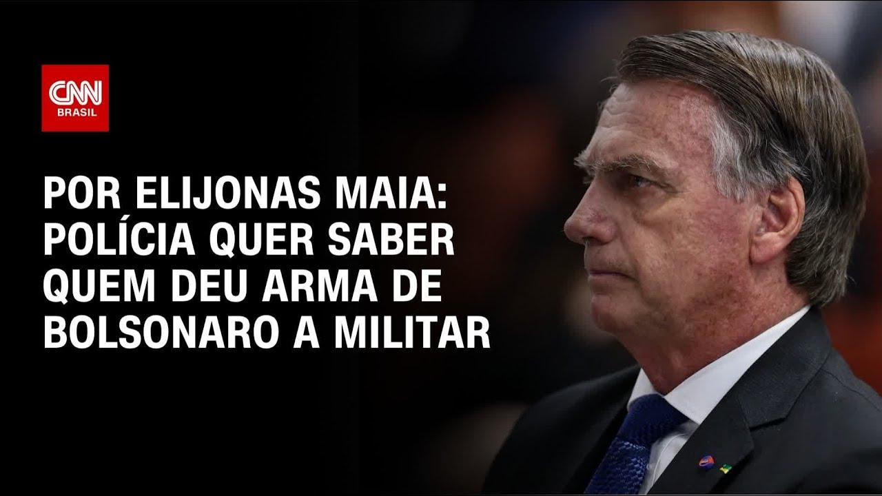 Polícia quer saber quem deu arma de Bolsonaro para militar | BASTIDORES CNN