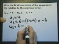 AS & A Level Maths No. 6. Sequences- from www.mathstutor.biz