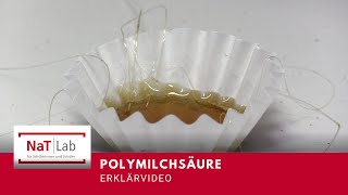Erklärung zur Synthese von Polymilchsäure (PLA)�