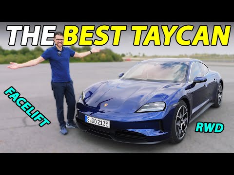 Why this is the best Porsche Taycan! 2024 facelift driving REVIEW