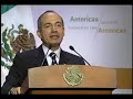 AS/COA: Presidente Felipe Calderon de Mexico