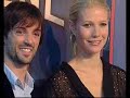 gwyneth paltrow and angel corella in the presentation of freixenet's spot