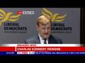 Kennedy resignation (during): Resignation statement