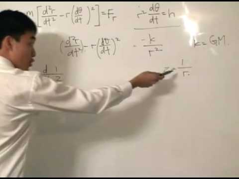 Kepler's First Law pt1