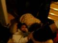 Steve-o and Falbinho fighting - round three