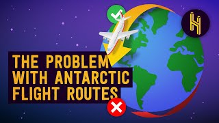 Why Planes Fly Over The North Pole But Not The Sou