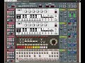 this is me jamming on rebirth 2.0.1 stock baby :) with cubase 303 is going into external foot pedal

yes rebirth is old school
just take a listen, hope you enjoy
http://www.djzyx.com/mp3/dj_zyx_-_dreaming.mp3

download full version there

dj zyx