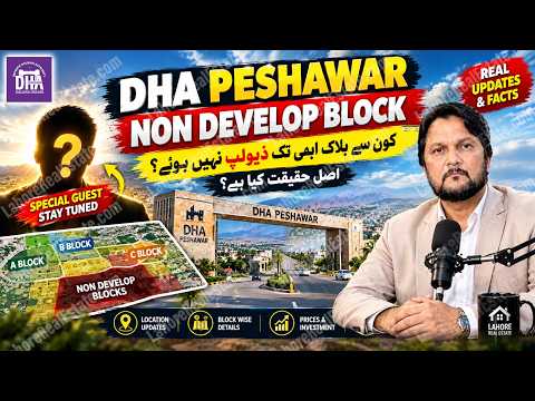DHA Peshawar Plot Buying Guide 2026 | Low Price Options In H, I, J & N Block Breakdown