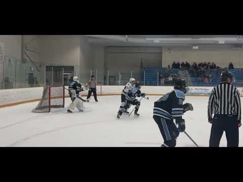 Nick Genette: Detroit Victory Honda U18 AAA (4) vs Biggby 18U AAA (0) 01/20/2024