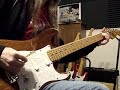 SX Mahogany Strat - Distortion