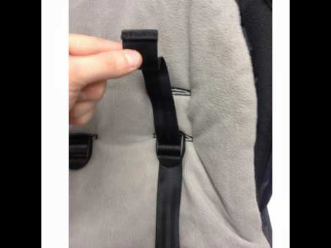 how to attach bugaboo footmuff