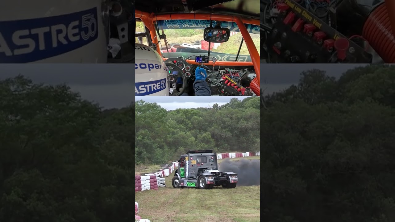 Confira agora a onboard da saída de pista do @thimanica201 em Rivera. Momento de tensão e reação no