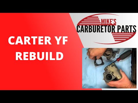 how to adjust carter yf carburetor