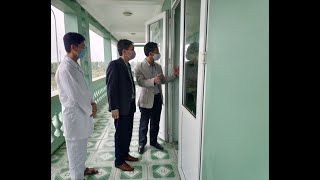 Phó Chủ tịch UBND thành phố Nguyễn Văn Thành kiểm tra điểm thu dung cách ly dịch Covid - 19