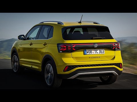 New 2023 VW Volkswagen T-CROSS Facelift Refresh With a Big New Look