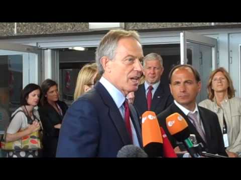 Tony Blair tells EU foreign ministers that Israel is ready to ease Gaza blockade