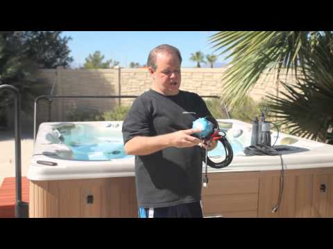 how to drain jacuzzi tub