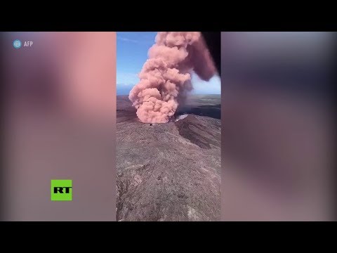 El volcán Kilauea de Hawái podría hacer erupción en las próximas horas