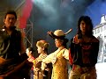 Tibetan folk dance. Lhasa, Tibet