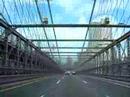 driving over the brooklyn bridge driving over the brooklyn bridge