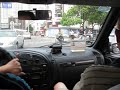 Taxi ride in Wenzhou, China