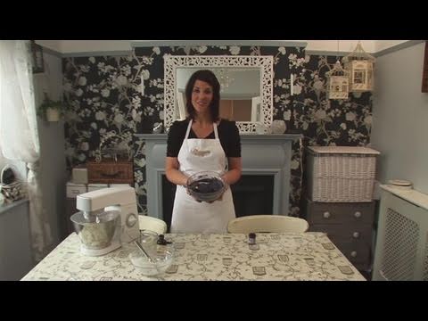 how to dye icing black