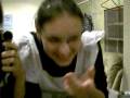 videos de Maids in the dressing room: chidg puts on lip gloss . . .