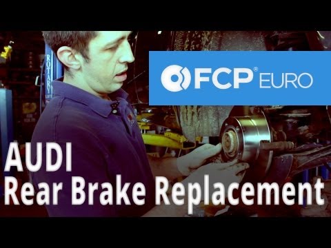 Audi Brake Replacement (A6 Rear Pads & DIscs) FCP Euro