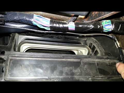 2012 Dodge Ram 1500 – Area To Cut Out To Install Cabin Air Filter Element
