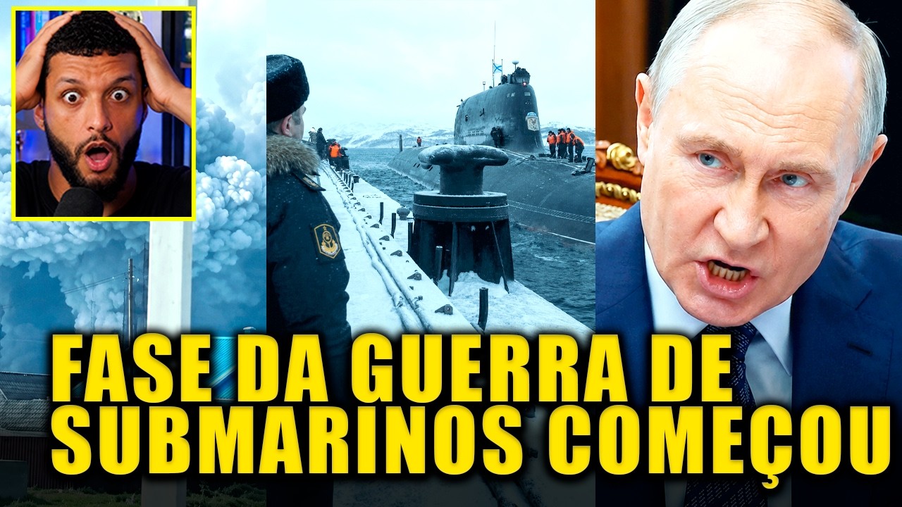 FORÇA AÉREA RUSSA foi humilhada... os SUBMARINOS começam outra corrida