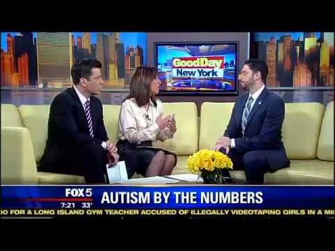 1 in 50 Children Has Autism – WNYW Good Day NY 3 21 13 – Michael Rosanoff, Autism Speaks