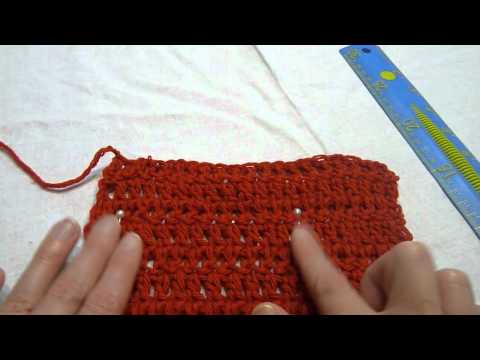 how to crochet a gauge