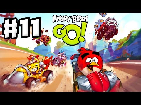Angry Birds Go! Gameplay Walkthrough Part 11 - Earning Coins! Rocky Road (iOS, Android)