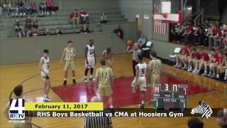 RHS Boys Basketball vs. CMA @ Hoosier's Gym