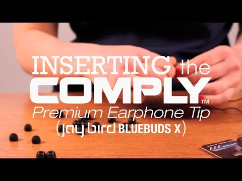 how to fit jaybird bluebuds x