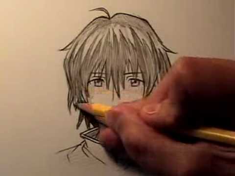 How To Draw Manga Hair, Four Different Ways. www.amazon.com --"Miki Falls" 