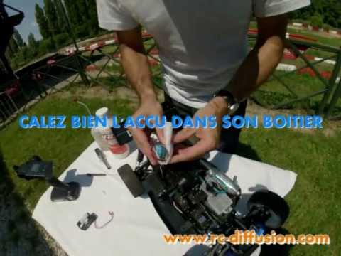 Kyosho - RC-DIFFUSION vous présente cette vidéo d'assistance sur le rodage, les réglages et le démarrage du moteur KE25 KYOSHO, ainsi que la procédure de mise en rout...