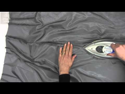 how to attach lining to a dress