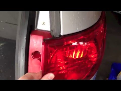 How to Fix a Chevy Traverse Taillight