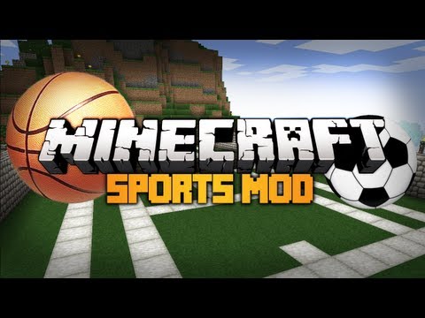 Minecraft Mody 1.2.5 - Piłka w Minecrafcie ! - Sports Mod