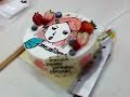 Anemone cake Anemone cake